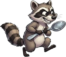 Baby raccoon (not unlocked yet) : Pet that fights by your side: 25 HP, 4 damage. Rank 1/3. Baby raccoon