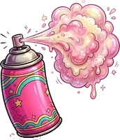 Hairspray can
