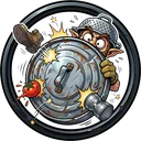 Bin-lid shield (not unlocked yet) : Blocks some hits (10%). Bin-lid shield